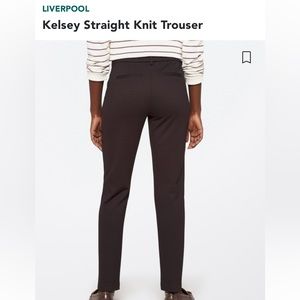Liverpool Kelsey Straight Knit Trouser EUC size 12
